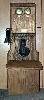 Kellogg Two-Boxer Wood Wall Antique Phone