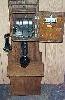 Kellogg Two-Boxer Wood Wall Old Telephone