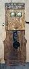 Kellogg Two-Boxer Wood Wall Old Telephones