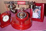 Mahoghony Antique Phones